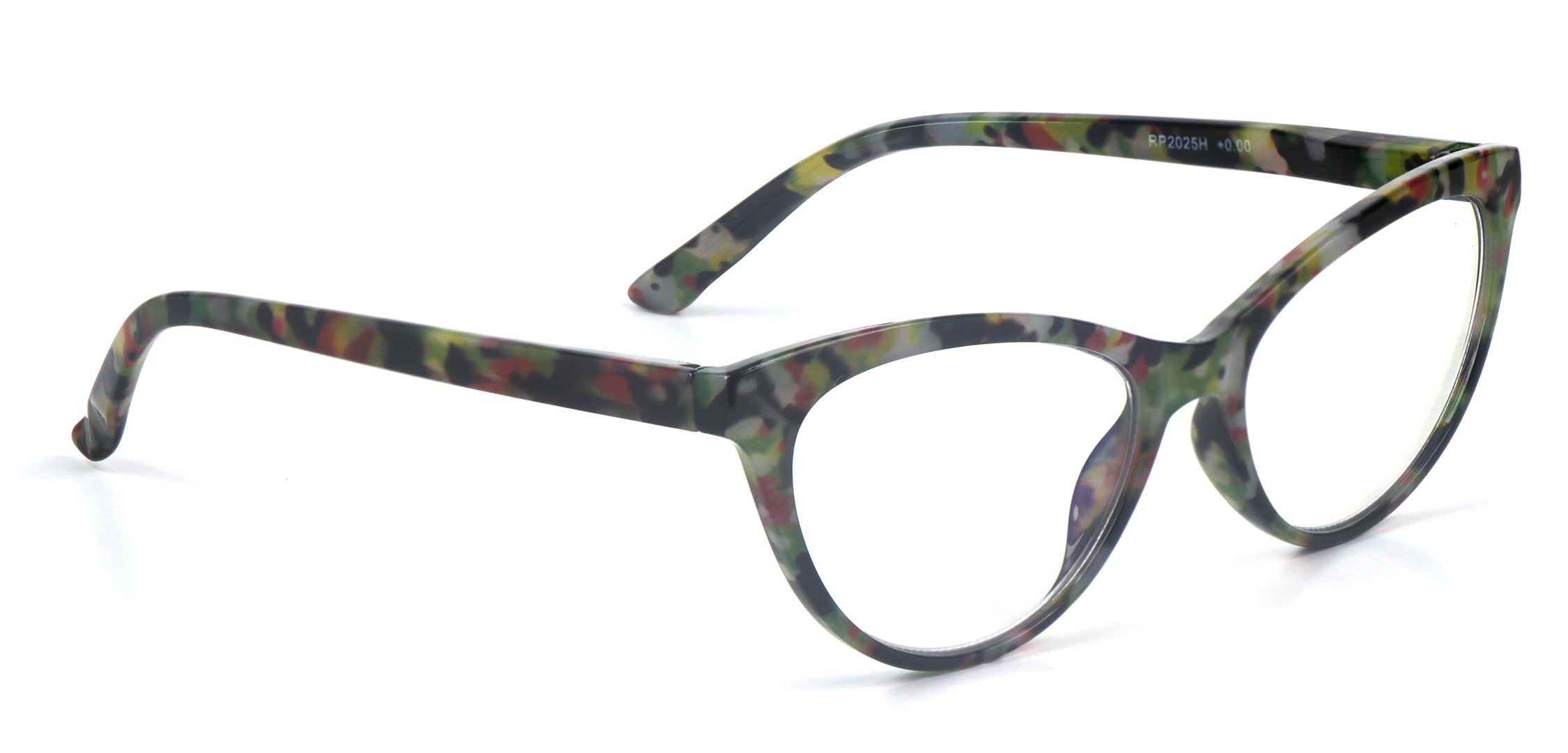 Cat Eye Retro Flower Design Reading Glasses Womans with Spring Hinges DX101