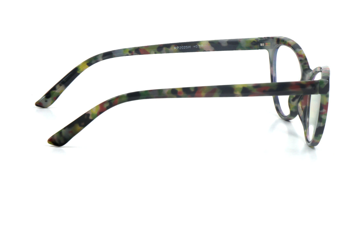 Cat Eye Retro Flower Design Reading Glasses Womans with Spring Hinges DX101