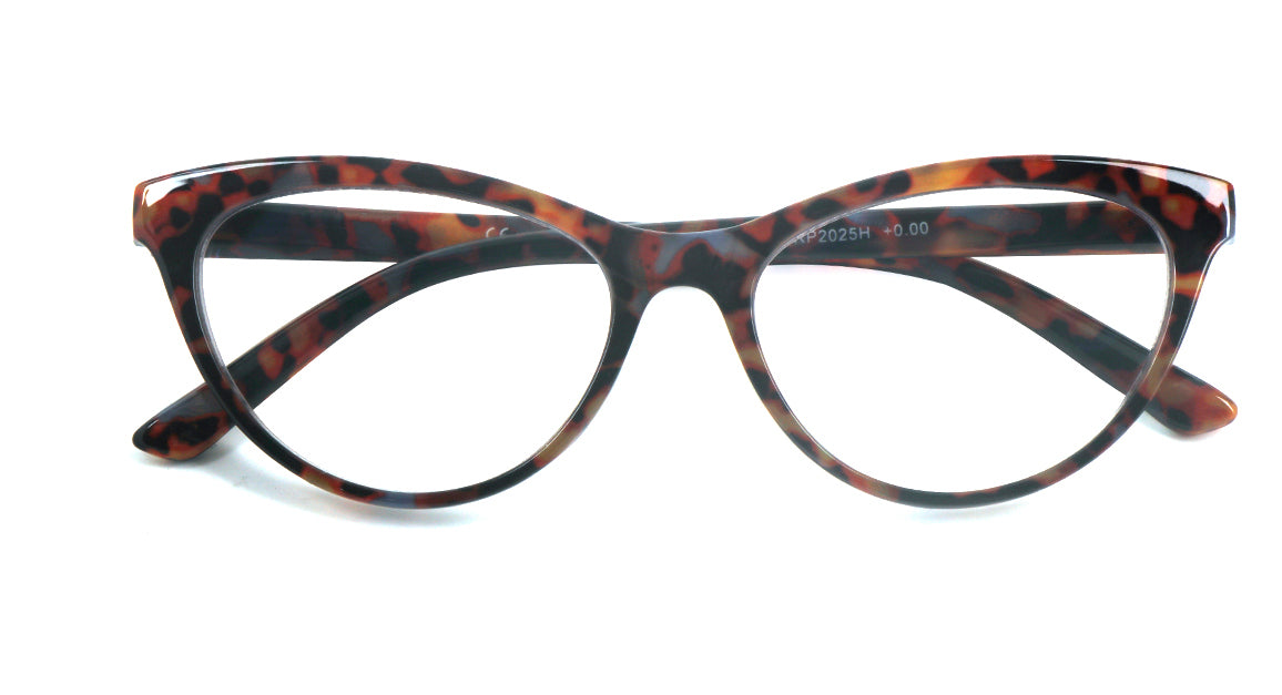 Cat Eye Retro Flower Design Reading Glasses Womans with Spring Hinges DX101