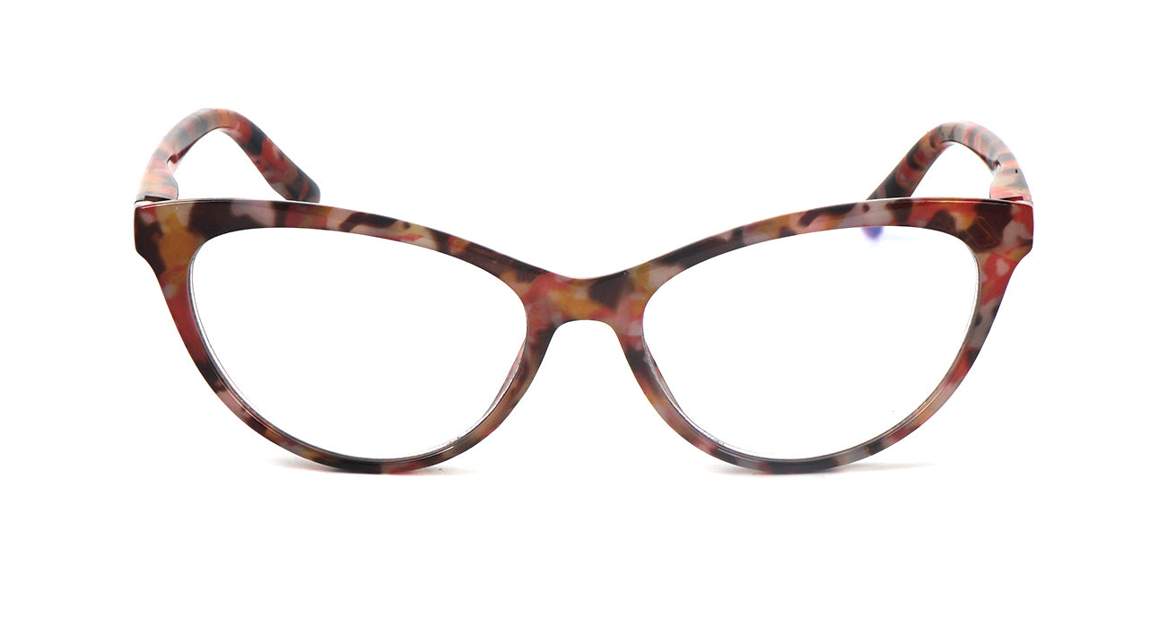 Cat Eye Retro Flower Design Reading Glasses Womans with Spring Hinges DX101