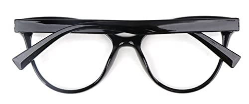 Cat Eye Reading Glasses Stylish Retro Womans Spring Hinges Lightweight Ready Readers Clear Vision 1.0+ 1.5+ 2.0+ 2.5+ 3.0+ 3.5+ 4.0+ DX82