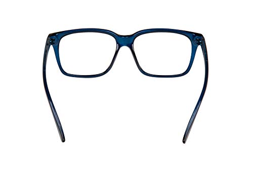 Fads & Fashions Geek Nerd Oversized Unisex Stylish Retro Sturdy Men Women Reading Glasses Metal Hinges +1.0 +1.25 +1.5 +1.75 +2.0 +2.25 +2.5 +2.75 +3.0 +3.5 +4.0 Model TN44