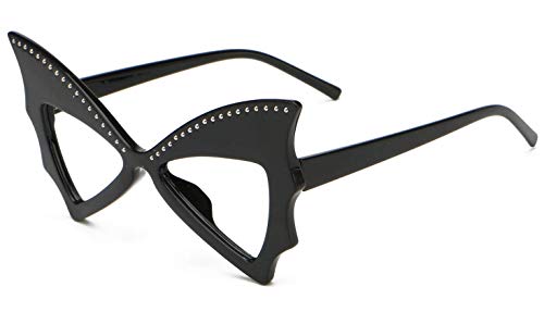 Butterfly Fashion UV400 Stylish Acetate Reading Glasses with PU Leather Pouch in 4 Colours DX12