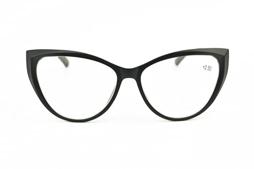 Cat Eye Oversized Retro 1960s Reading Glasses Womans with Spring Hinges DX72