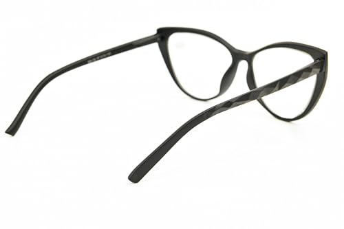 Cat Eye Oversized Retro 1960s Reading Glasses Womans with Spring Hinges DX72