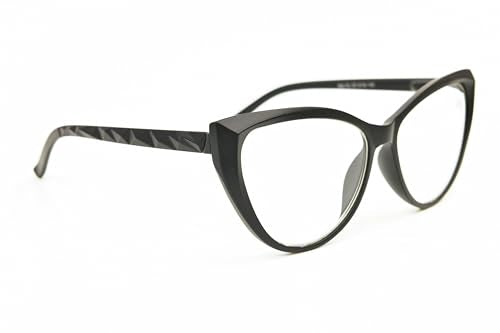Cat Eye Oversized Retro 1960s Reading Glasses Womans with Spring Hinges DX72