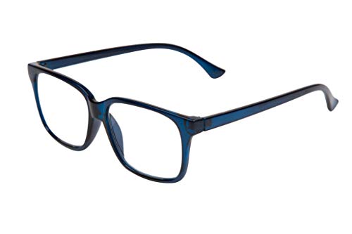 Fads & Fashions Geek Nerd Oversized Unisex Stylish Retro Sturdy Men Women Reading Glasses Metal Hinges +1.0 +1.25 +1.5 +1.75 +2.0 +2.25 +2.5 +2.75 +3.0 +3.5 +4.0 Model TN44