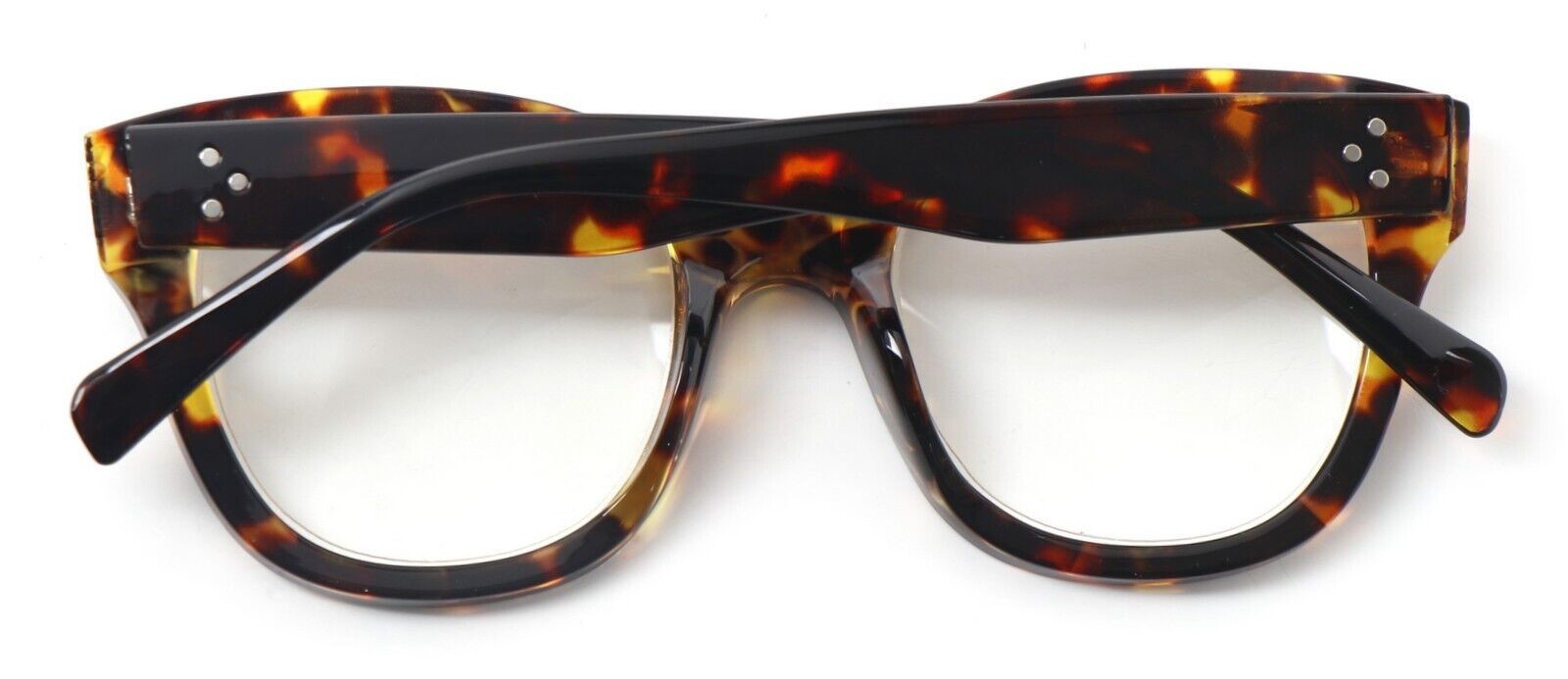 Stylish Oversized Retro Anti Blue Light Reading Glasses Unisex Metal Hinges 5037