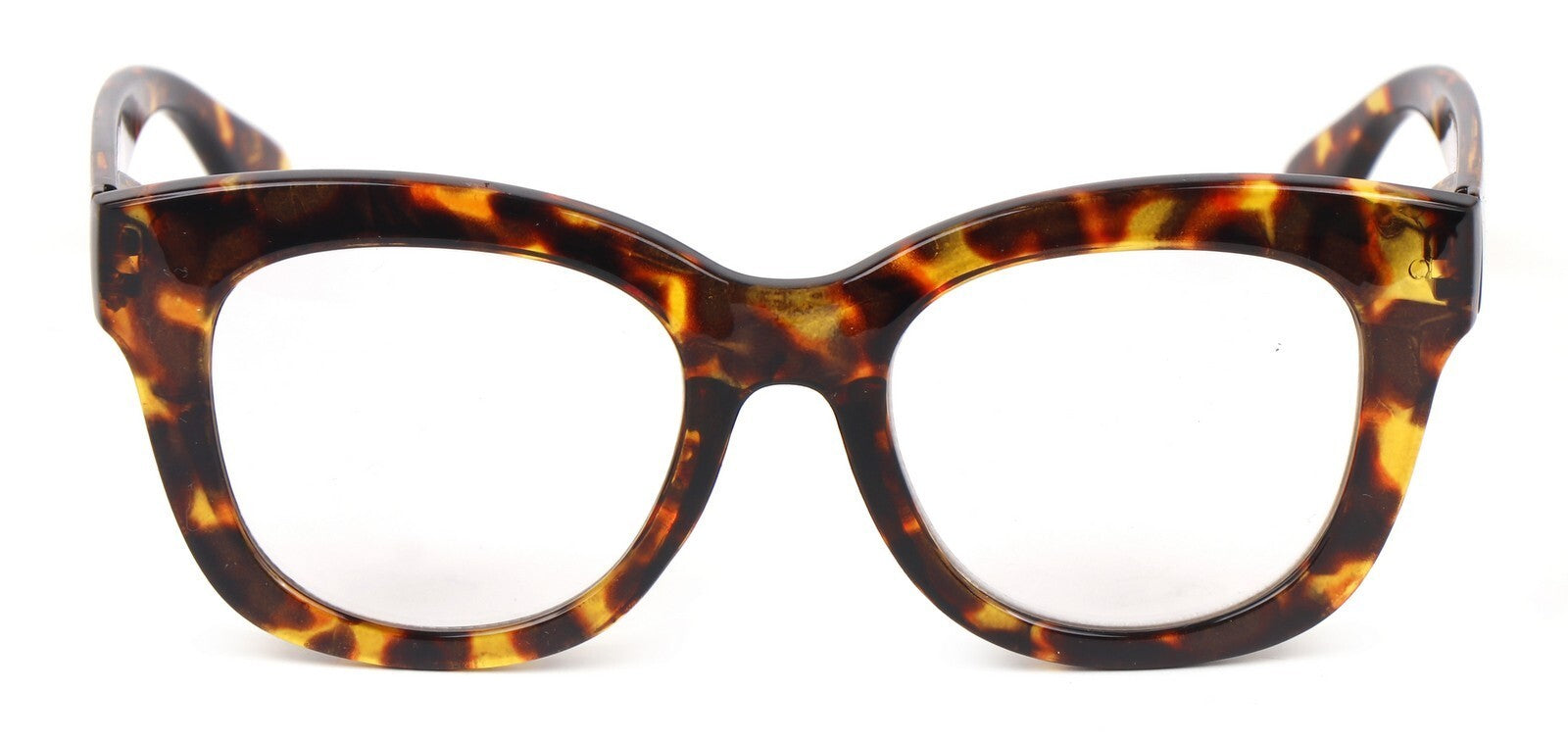 Oval Stylish Broad Framed Retro Reading Glasses Mens Womans Spring Hinges 2534
