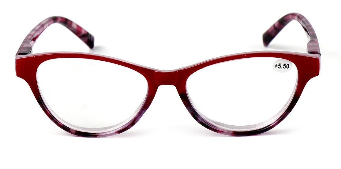 Very High Power Cat Eye Retro Reading Glasses +4.5+5.0+5.5+6.0+6.5+7.0 DX117