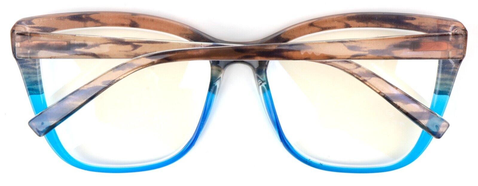 Cat Eye Funky Oversized Reading Glasses Woman with Spring Hinges 16 Colours DX88
