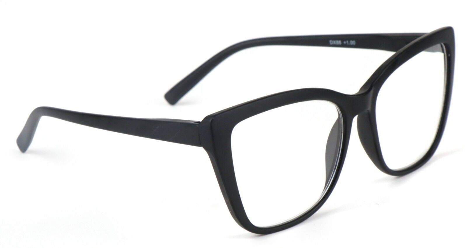 Cat Eye Funky Oversized Reading Glasses Woman with Spring Hinges 16 Colours DX88