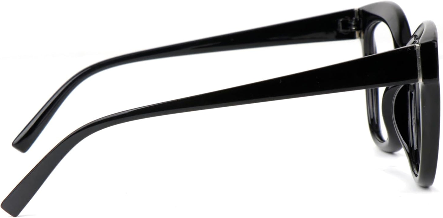 Cat Eye Funky Oversized Reading Glasses Womans Concave Frame in 4 Colours +1.0 +1.5 +2.0 +2.5 +3.0 +3.5 Stainless Steel Hinges Scratch Resistant Lenses DX97