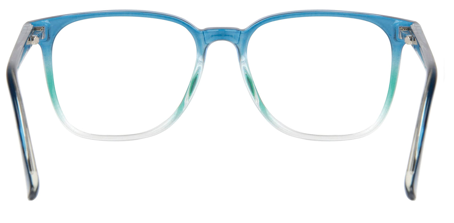Stylish Retro Unisex Reading Glasses with Stainless Steel Rod Temples & Stainless Steel Spring Hinges DX89