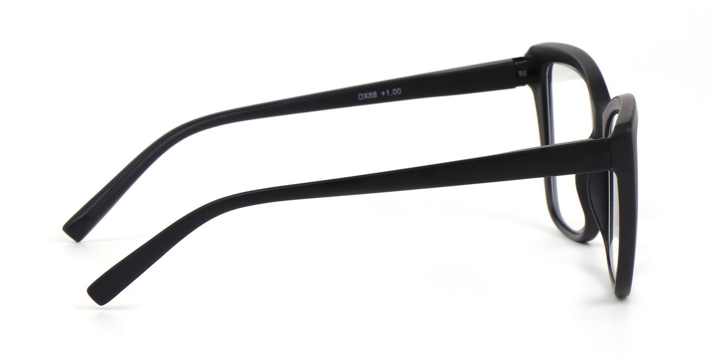 Myopia Near Sighted Correction Glasses Cat Eye Spring Hinges in 2 Colours DX88M