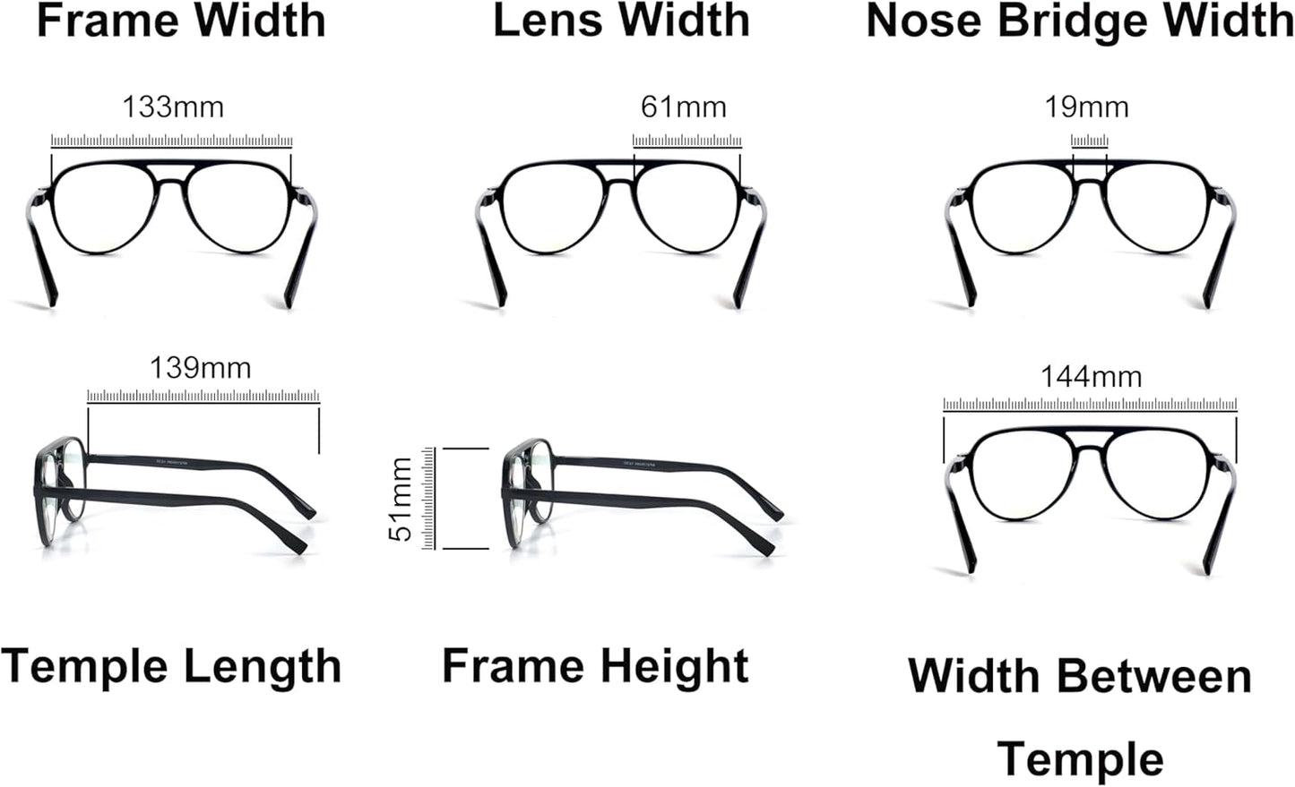 Classic Style Funky Reading Glasses Mens Womans with Metal Hinges DX100
