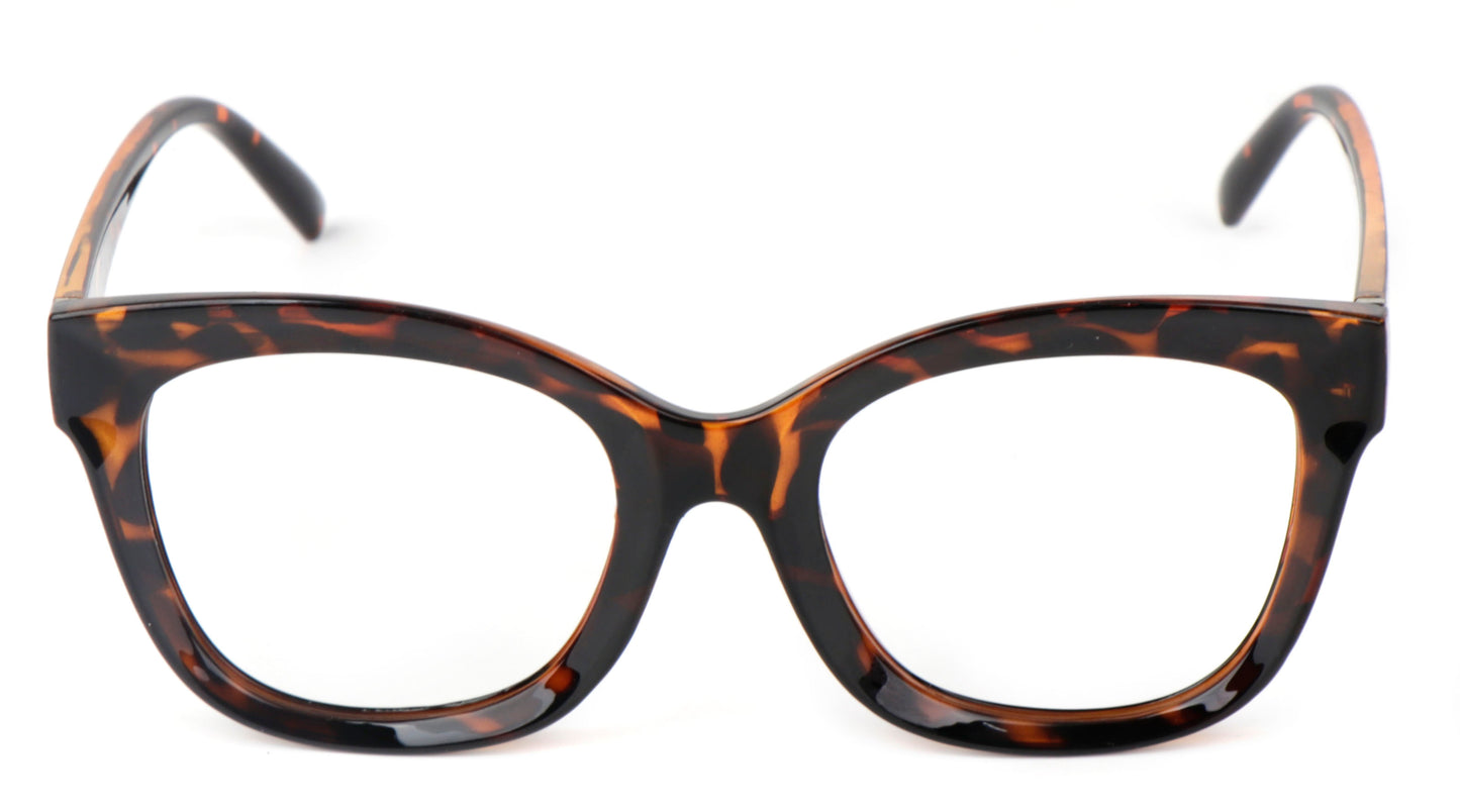 Cat Eye Funky Oversized Reading Glasses Womans Concave Frame in 4 Colours +1.0 +1.5 +2.0 +2.5 +3.0 +3.5 Stainless Steel Hinges Scratch Resistant Lenses DX97