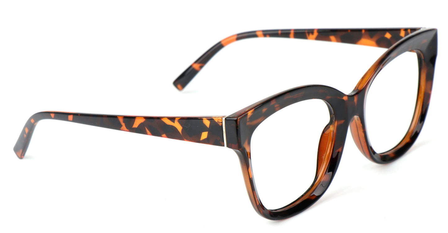 Cat Eye Funky Oversized Reading Glasses Womans Concave Frame in 4 Colours +1.0 +1.5 +2.0 +2.5 +3.0 +3.5 Stainless Steel Hinges Scratch Resistant Lenses DX97