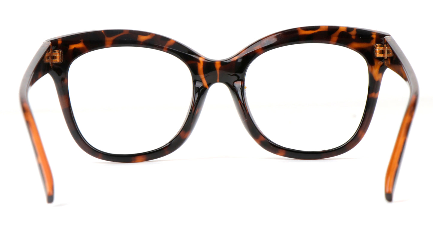 Cat Eye Funky Oversized Reading Glasses Womans Concave Frame in 4 Colours +1.0 +1.5 +2.0 +2.5 +3.0 +3.5 Stainless Steel Hinges Scratch Resistant Lenses DX97