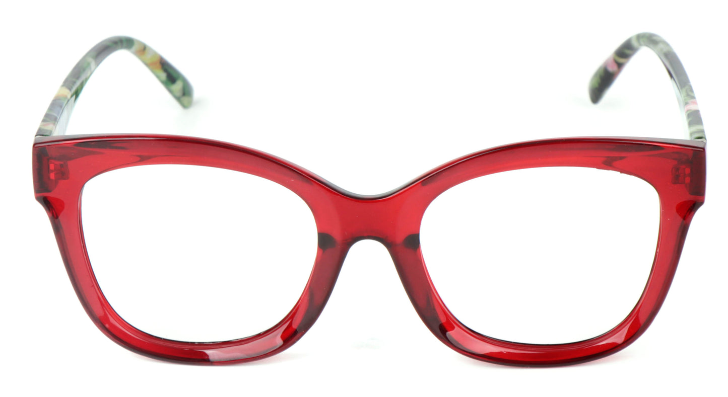 Cat Eye Funky Oversized Reading Glasses Womans Concave Frame in 4 Colours +1.0 +1.5 +2.0 +2.5 +3.0 +3.5 Stainless Steel Hinges Scratch Resistant Lenses DX97