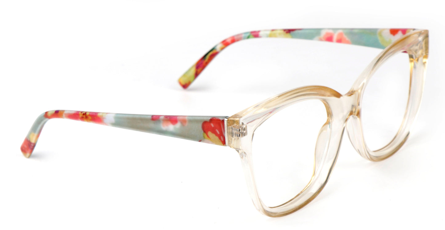 Cat Eye Funky Oversized Reading Glasses Womans Concave Frame in 4 Colours +1.0 +1.5 +2.0 +2.5 +3.0 +3.5 Stainless Steel Hinges Scratch Resistant Lenses DX97