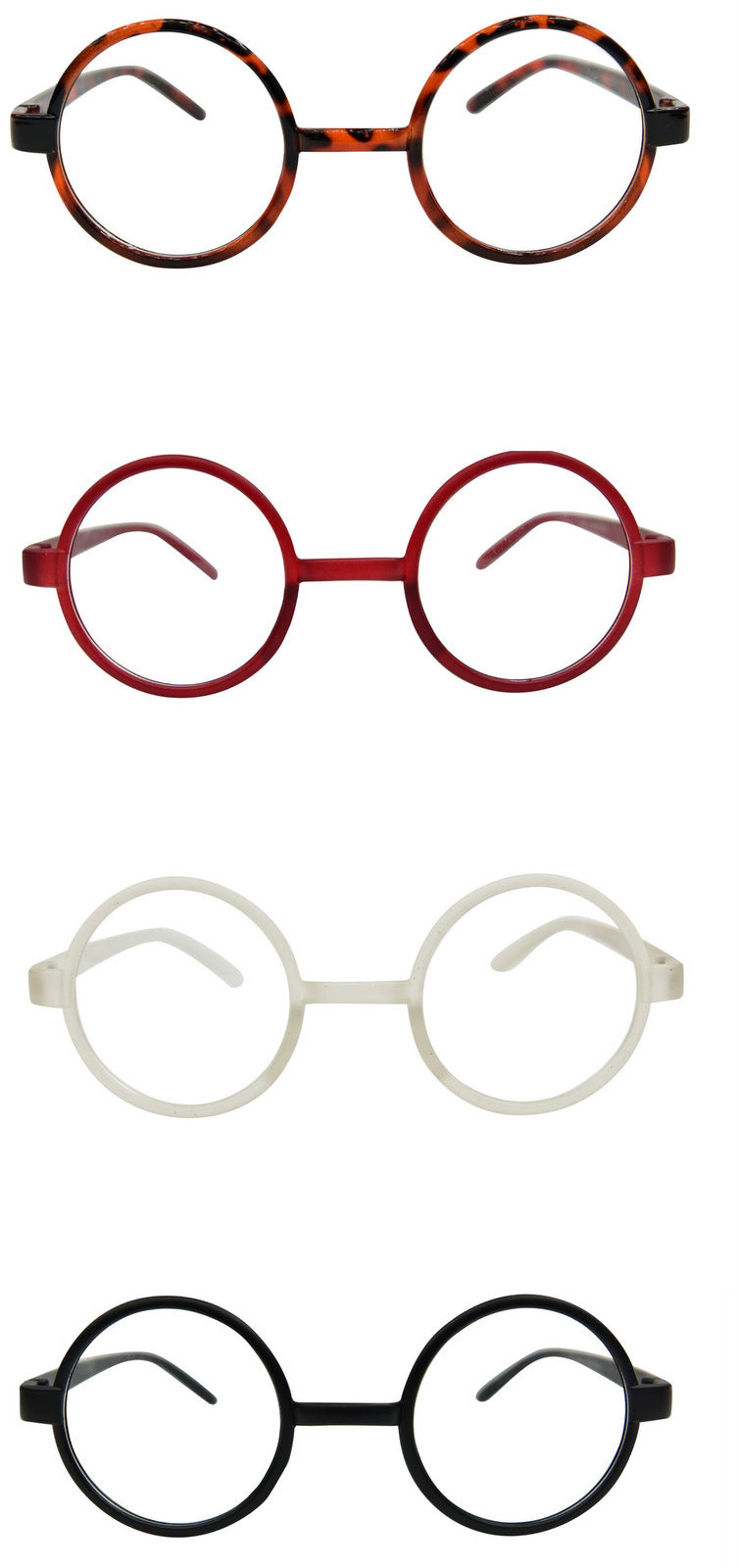 Round Frame Reading Glasses Classic Stylish Retro 5 Colours & 11 strengths 8360