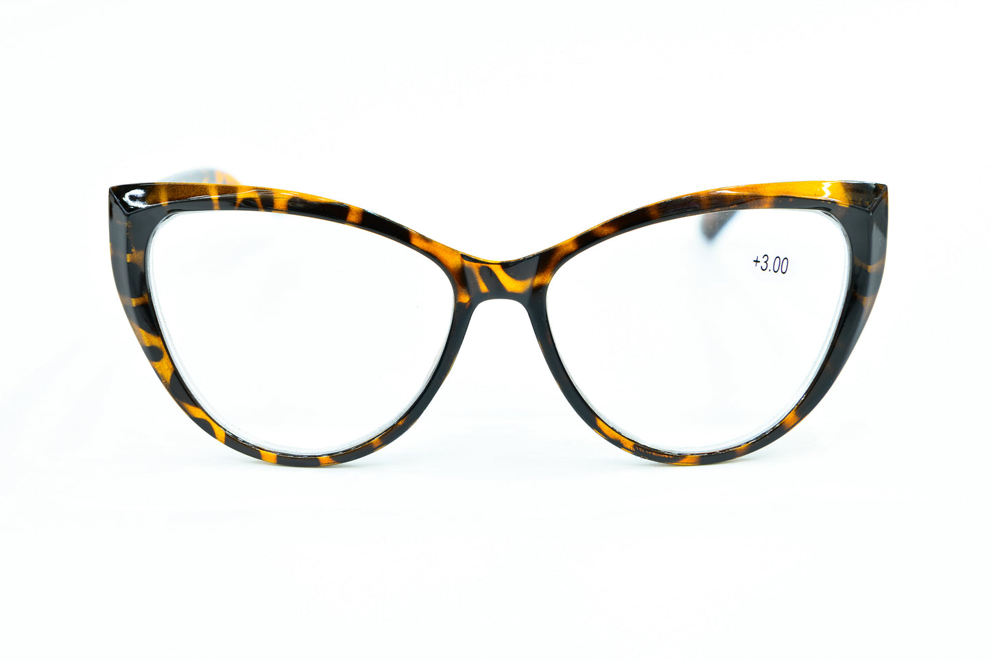 Cat Eye Oversized Retro 1960s Reading Glasses Womans with Spring Hinges DX72