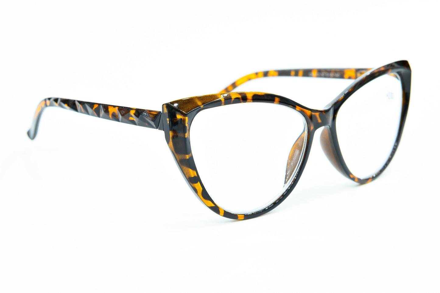Cat Eye Oversized Retro 1960s Reading Glasses Womans with Spring Hinges DX72