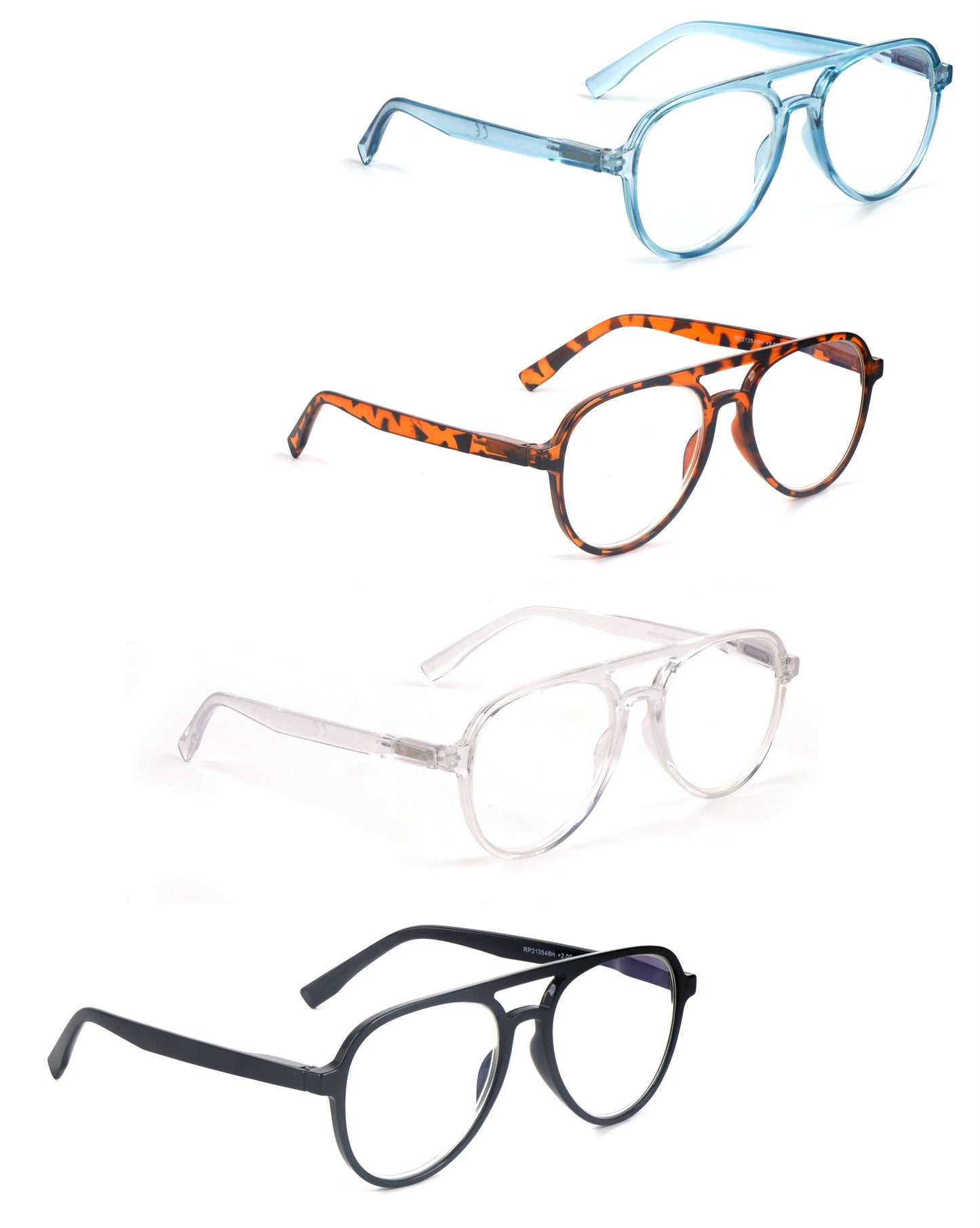 Classic Style Funky Reading Glasses Mens Womans with Metal Hinges DX100