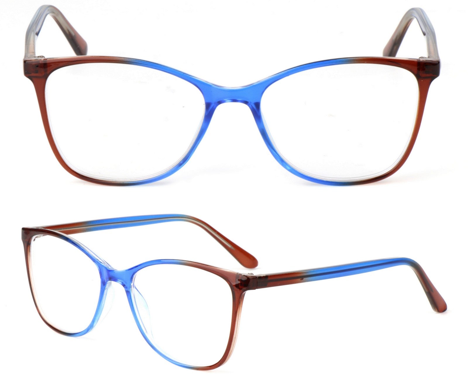 Anti Blue Light Reading Glasses Metal Hinges Unisex 53 x 41 mm Frame DX81ABL