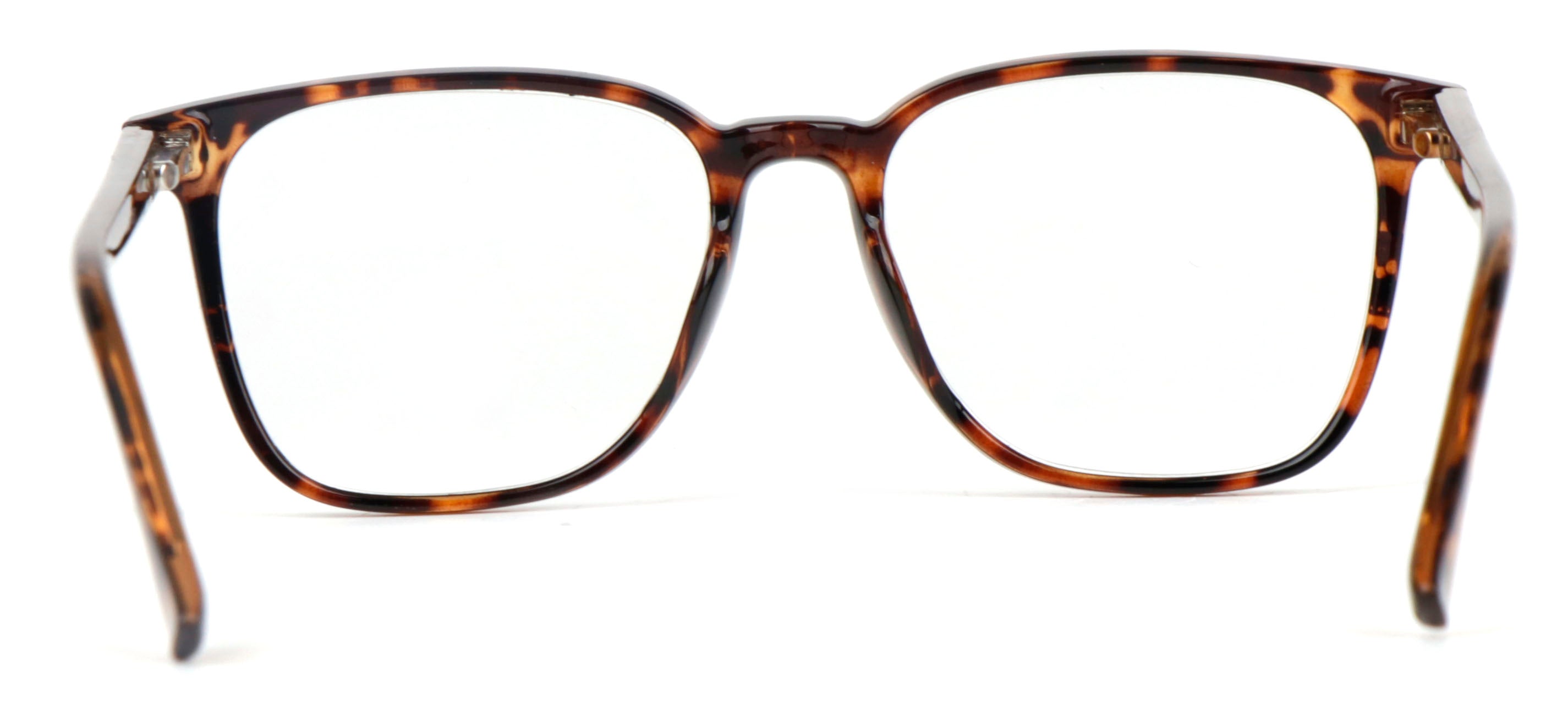 Stylish Retro Unisex Reading Glasses with Stainless Steel Rod Temples & Stainless Steel Spring Hinges DX89