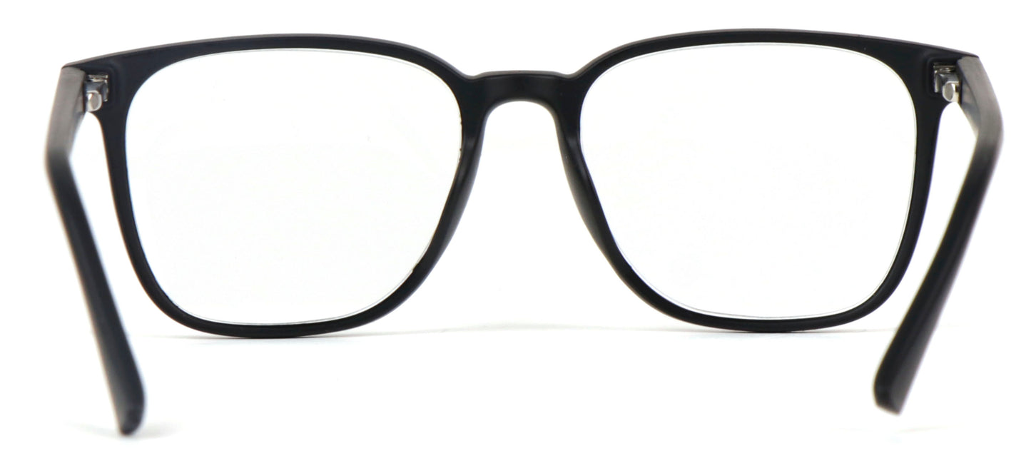 Stylish Retro Unisex Reading Glasses with Stainless Steel Rod Temples & Stainless Steel Spring Hinges DX89