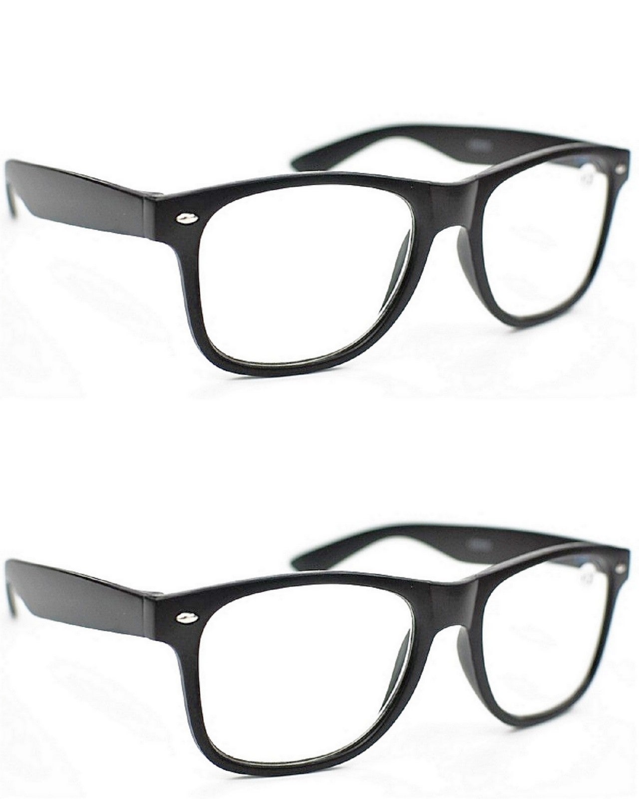 Fads & Fashions Anti Blue Light Reading Glasses Classic Retro Design Anti Fatigue TV Computer Mens Womens Oversized 7 Colours TN49ABL
