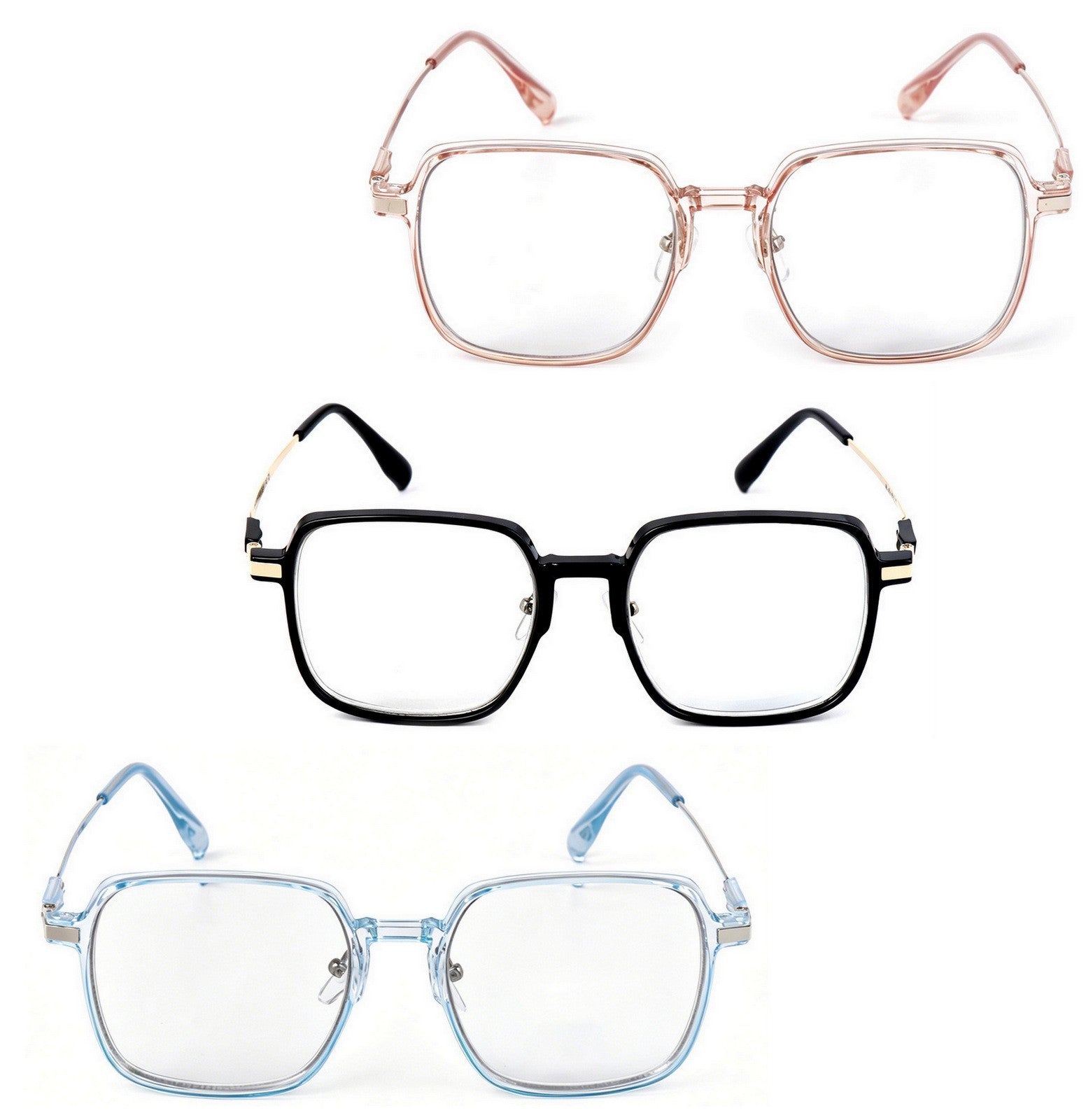 Photochromic Transition Myopia Sun Nearsighted Glasses Mens Womans DX2055