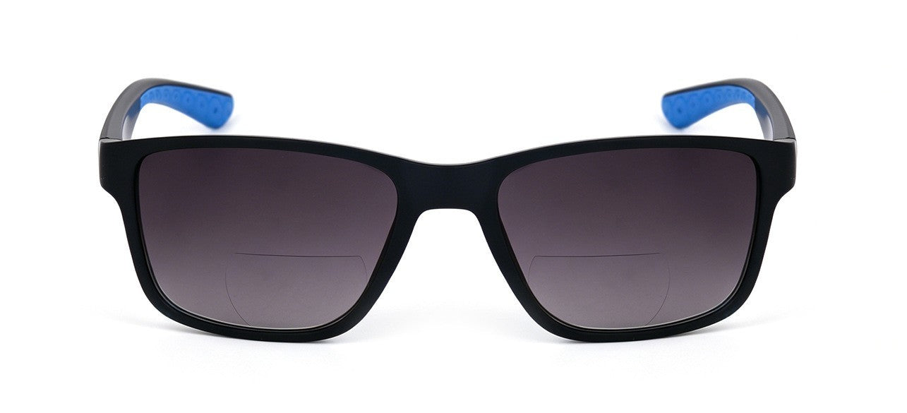 Bifocal Sunreader Sunglasses Men Women Anti Blue Light Metal Hinges LH2519-ABL