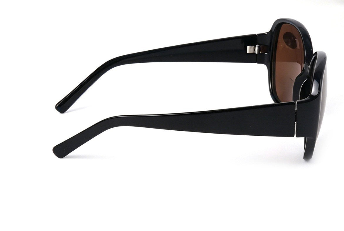 Bifocal Sun Readers Oversized Womans Oval with Metal Hinges 3 Colours DX8154