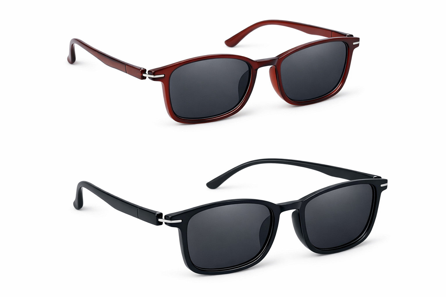 Photochromic Transitional Myopia Correction Unisex Glasses Short Sight DX8889