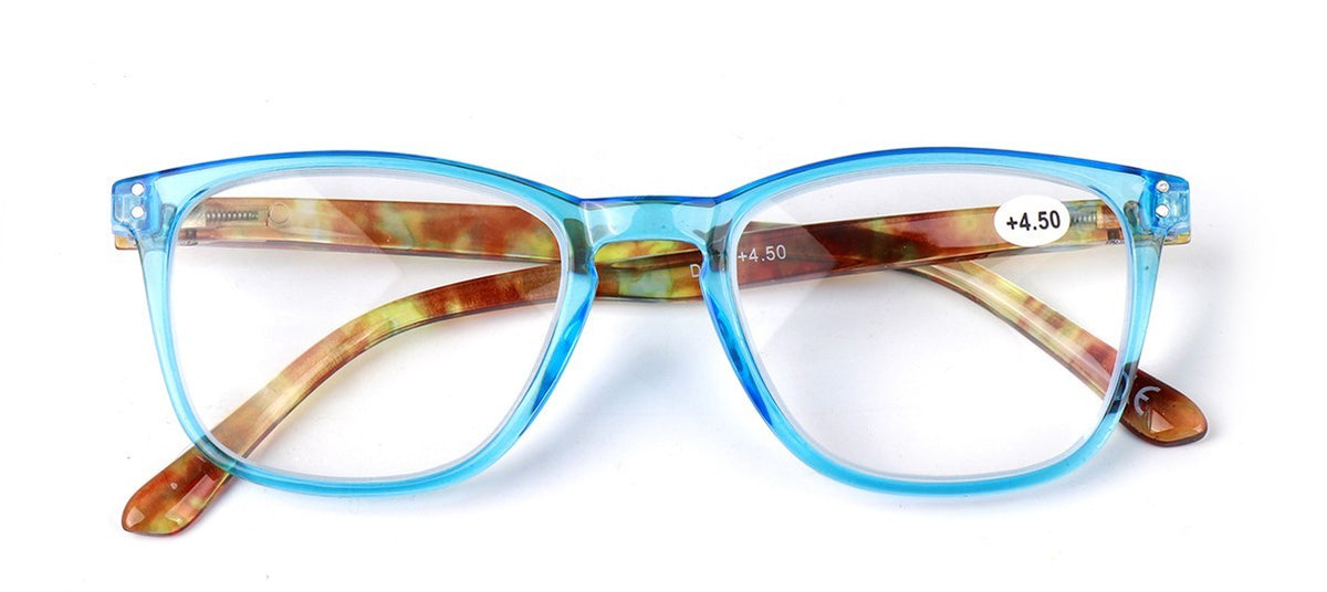 High Magnification Unisex Fashion Reading Glasses+4.5+5.0+5.5+6.0+6.5+7.0 DX115