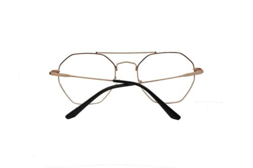 Anti Blue Light Metal Eyeglasses - Model AB1821