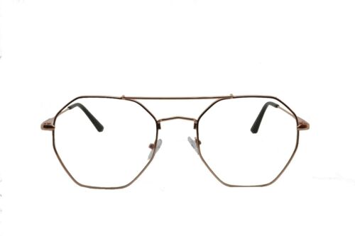 Anti Blue Light Metal Eyeglasses - Model AB1821