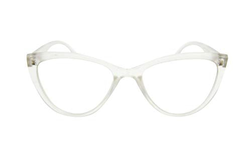 Cat Eye Reading Glasses Bling Retro Metal Hinges - Model DX64