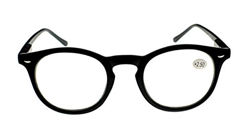 Oval Classic Reading Glasses with Spring Hinges - Model MY67