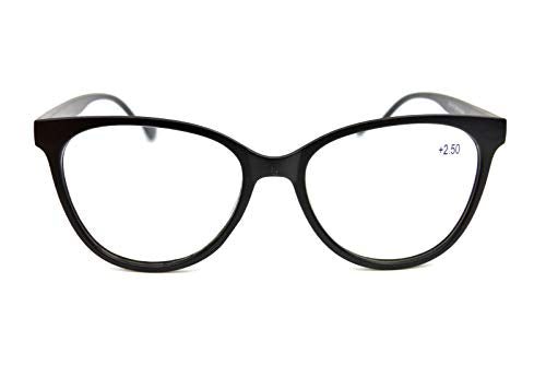 Cat Eye Oversized Reading Glasses 1950/60s Metal Hinges - Model DX61