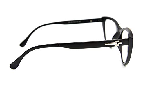 Cat Eye Reading Glasses Bling Retro Metal Hinges - Model DX64