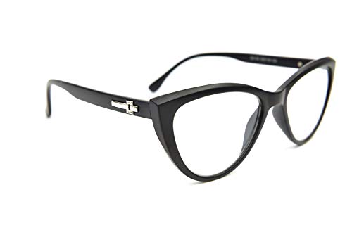 Cat Eye Reading Glasses Bling Retro Metal Hinges - Model DX64
