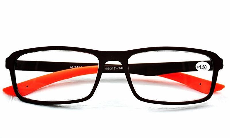 Retro Acetate & Rubber Unisex Reading Glasses Super-lite in 5 Colours MT125