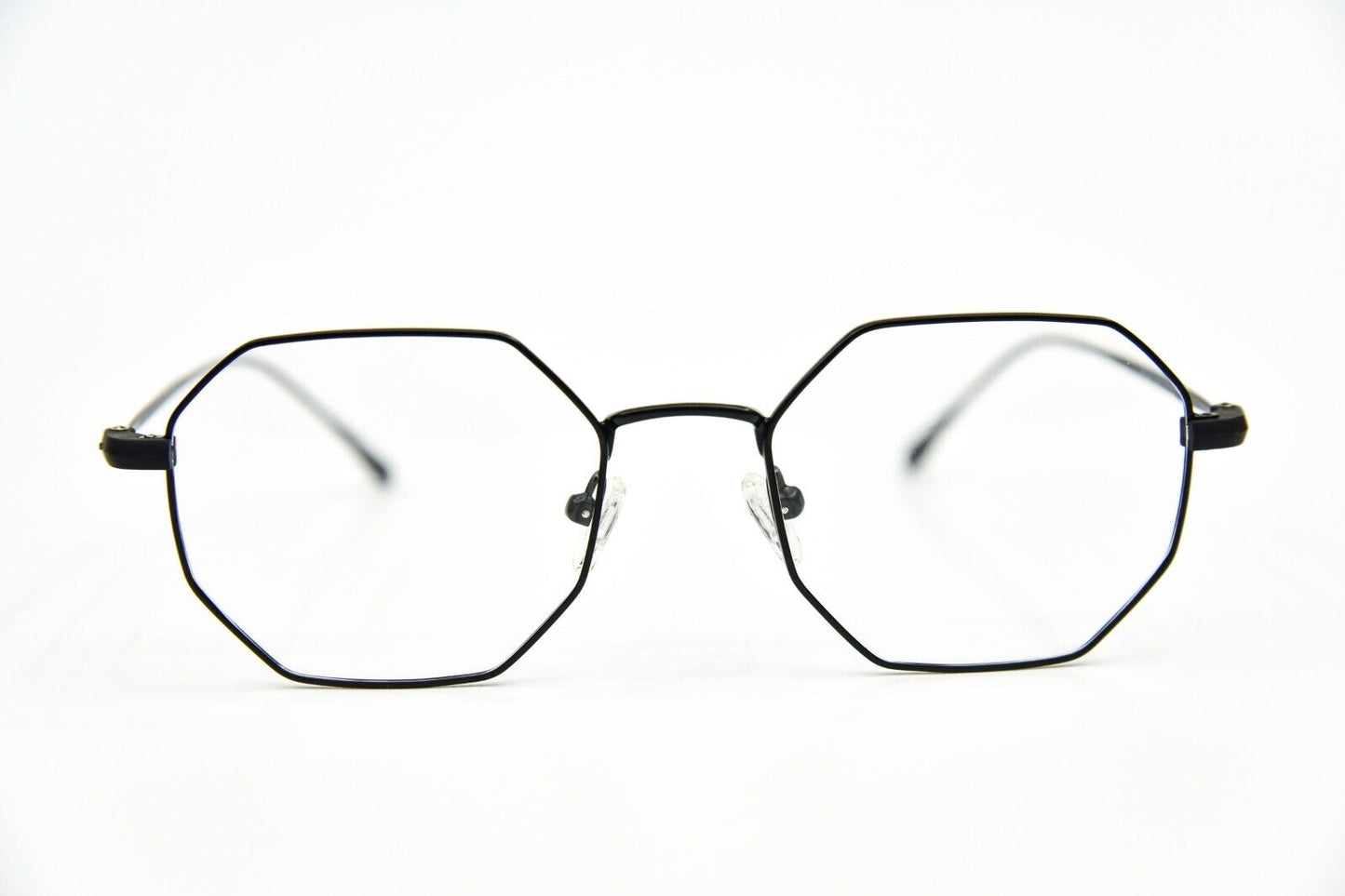 Pure Titanium Eyeglasses 2 in 1 with Magnetic Sunglasses UV400 in Black DC3044