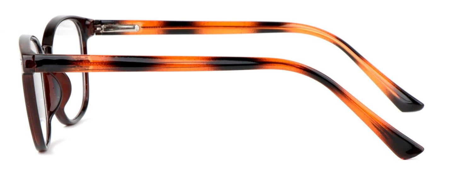 Oval Reading Glasses Spring Hinges Strengthening Rod in Temples Mens Womans DX83