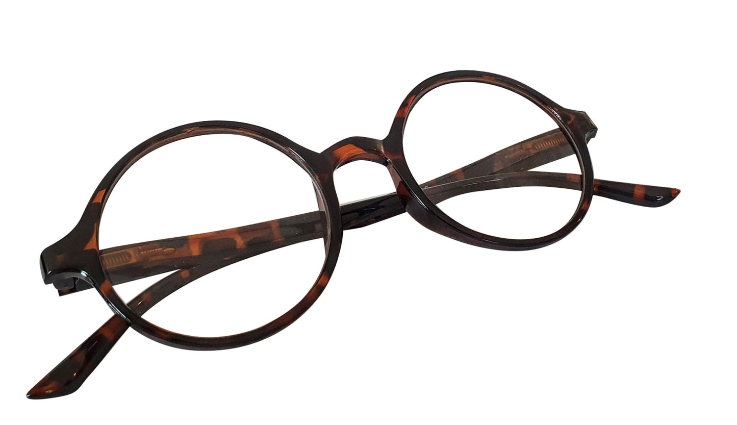 Round Reading Glasses Spring Hinges - Model RG3