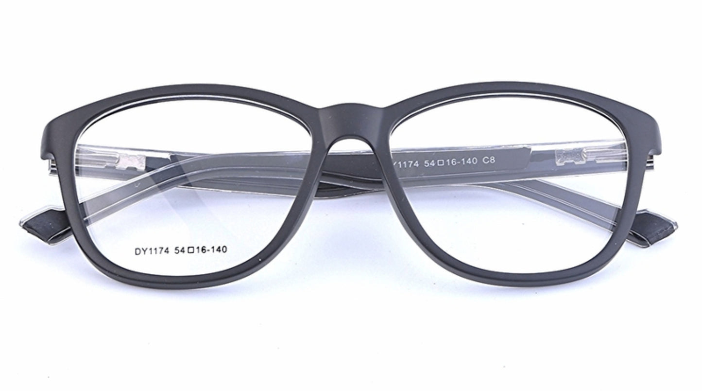 Classic Oversized TR90 & Rubber Framed Reading Glasses - MT93